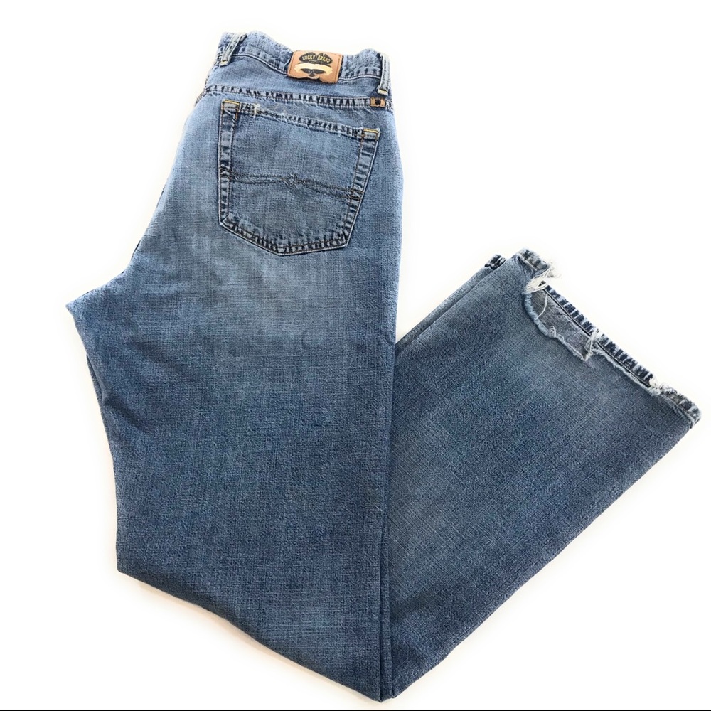 Lucky Brand Mens Vintage Relaxed Straight Jeans 36